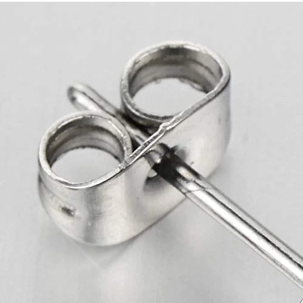 Vintage Hand Skeleton Bone Stud Earrings